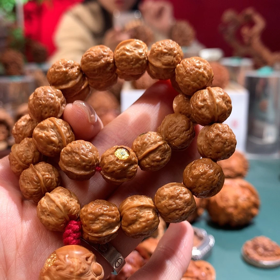 猴头核桃手串———————-