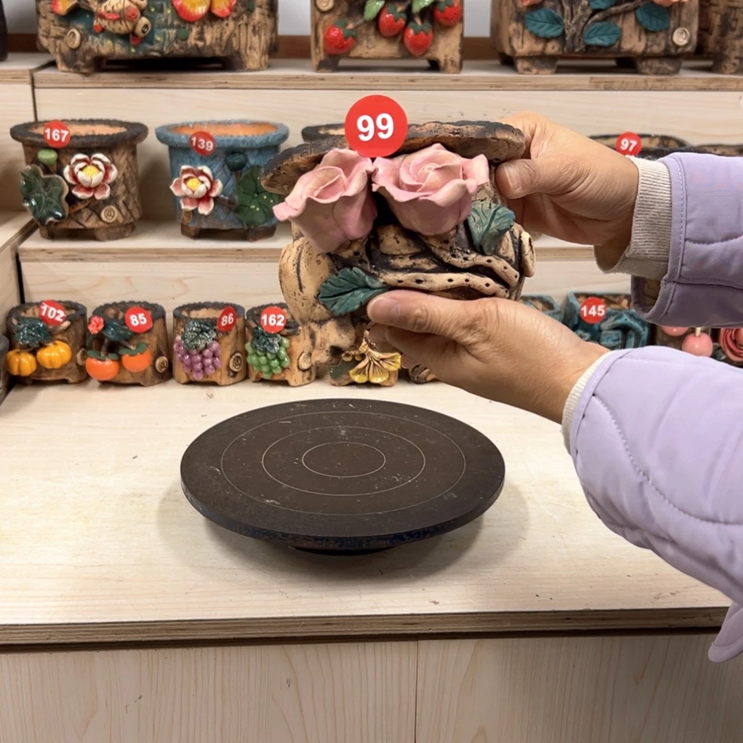 花盆紫砂8号内口11外高11