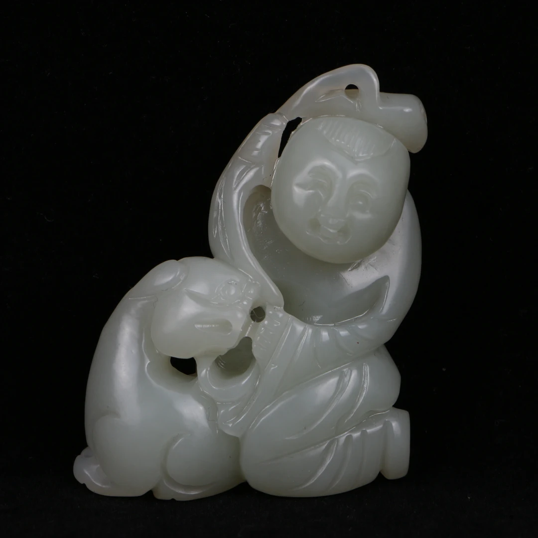 Lot03  清  和田玉把件