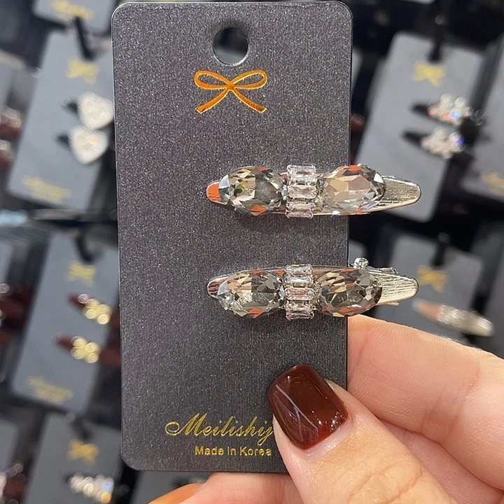 皮质铁合金银色钻钻