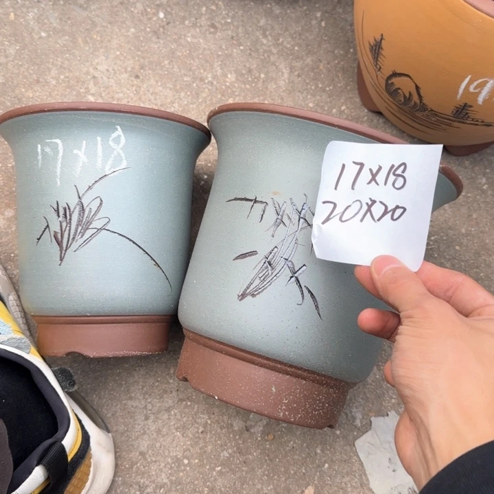 紫砂花盆特价清仓