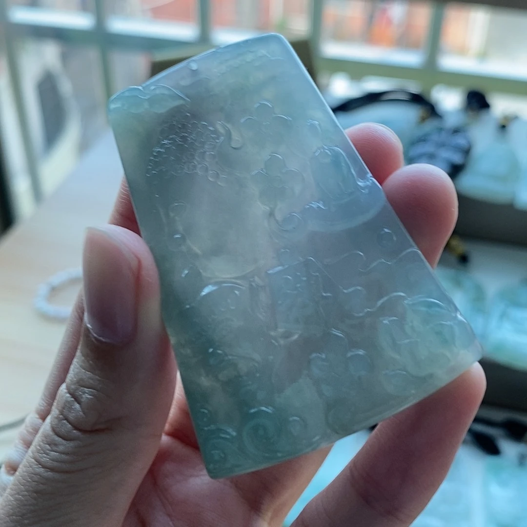 【闪购商品】颈饰未镶嵌翡翠天然缅甸A货翡翠