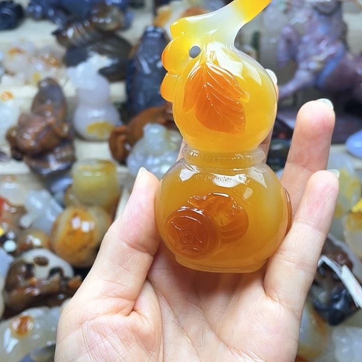 逗***哥玛瑙/玉髓未镶嵌饰品