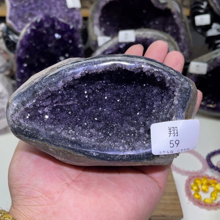 未镶嵌大型摆件（非配饰）紫晶