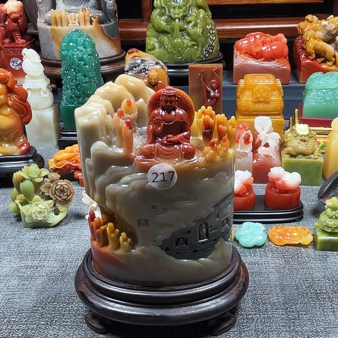 印石昌化石寿山石印章