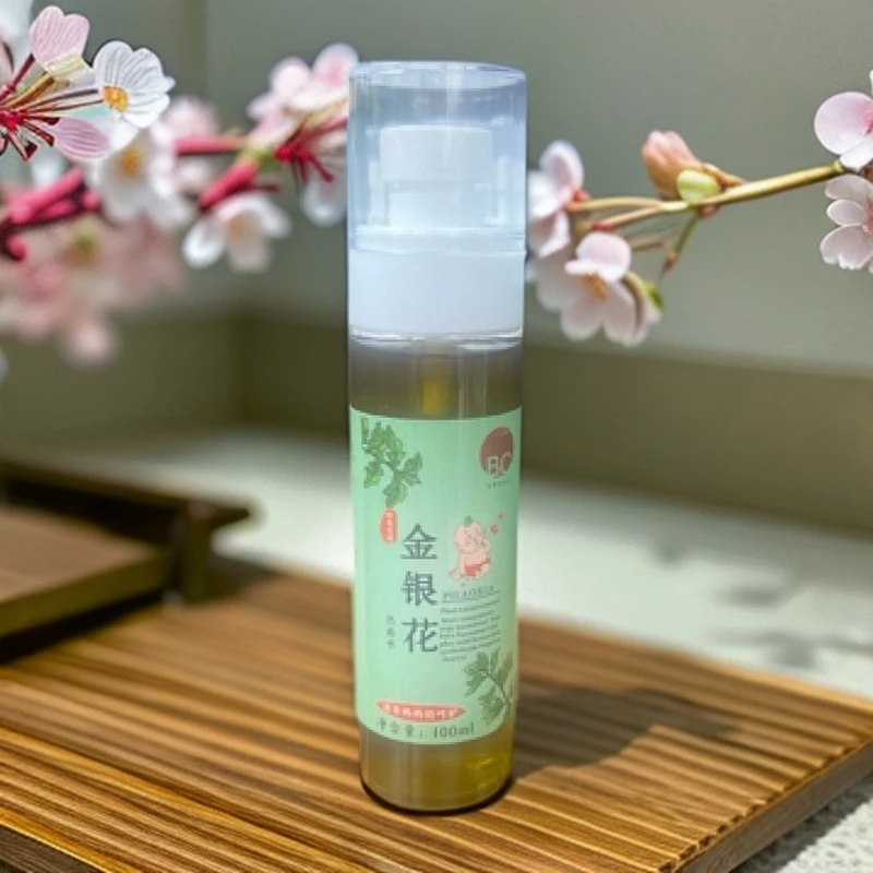 百草匠农人植物成人孕妇宝宝通用热痱水金银花菲子液