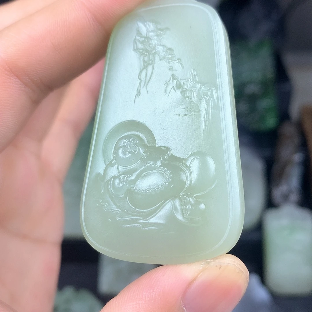 未镶嵌和田玉挂件