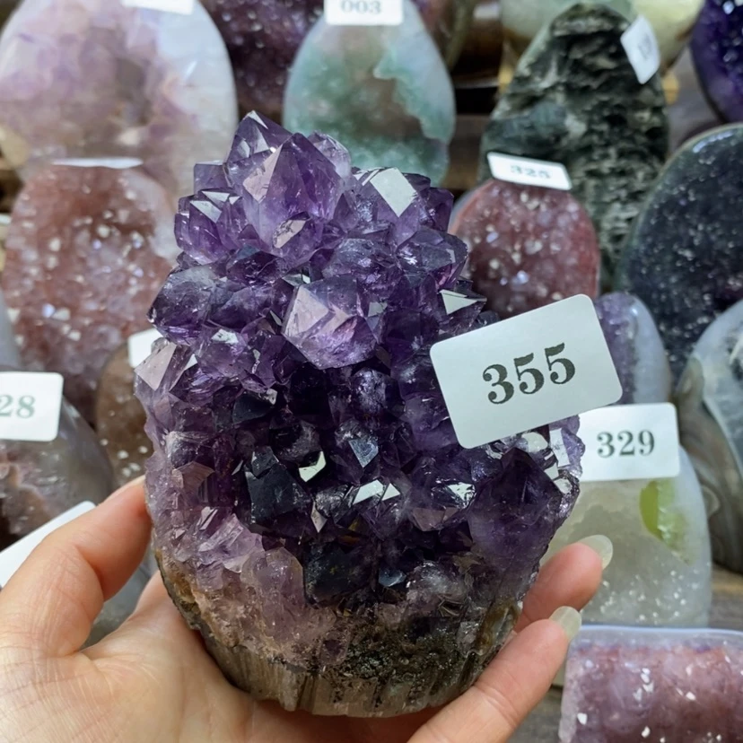 【闪购商品】未镶嵌大型摆件（非配饰）紫晶