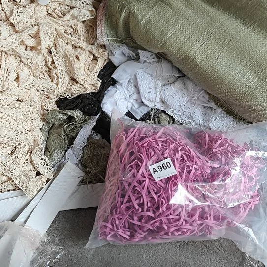 960进口走马松紧带粉色