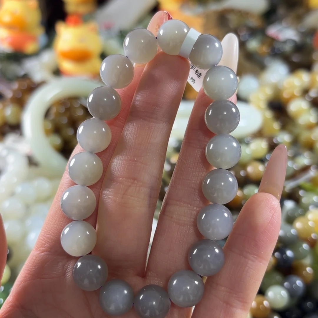 和田玉未镶嵌手串138