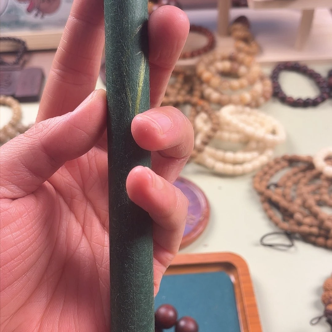 白玉菩提手串锦**鲤白玉线香