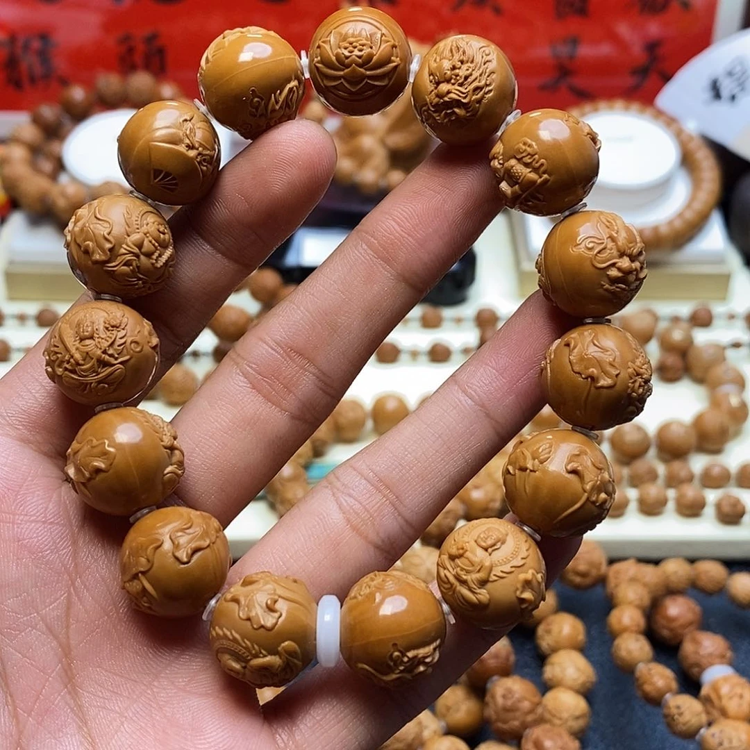 猴头核桃手串1.6万佛朝宗不镶嵌