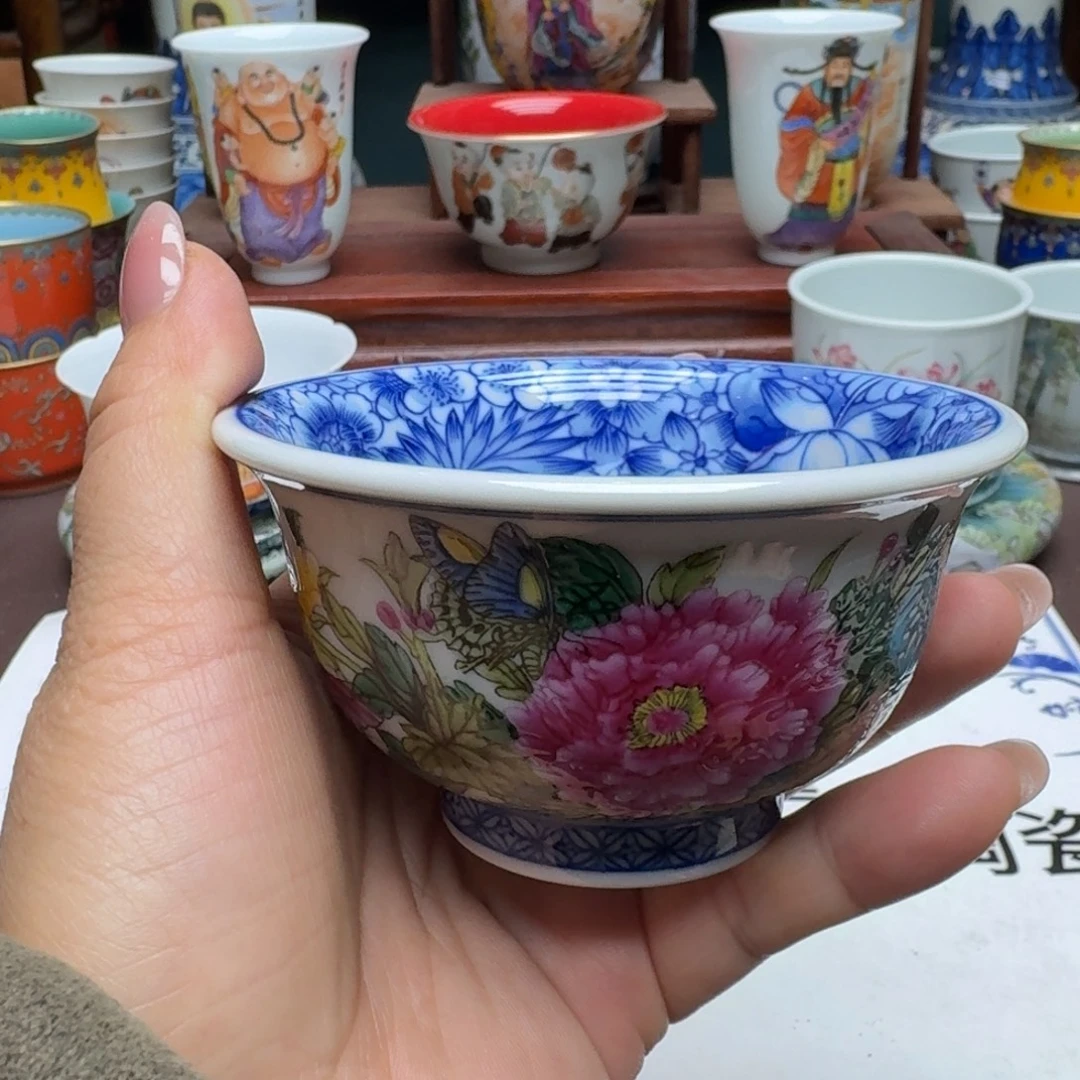 景德镇手工手绘展示