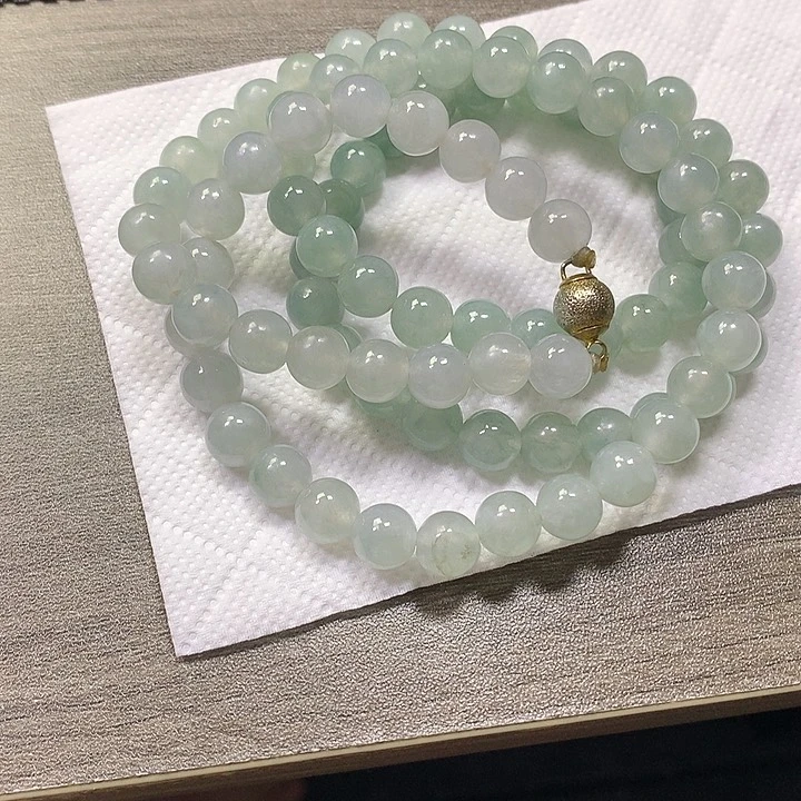 翡翠未镶嵌颈饰卡8.5