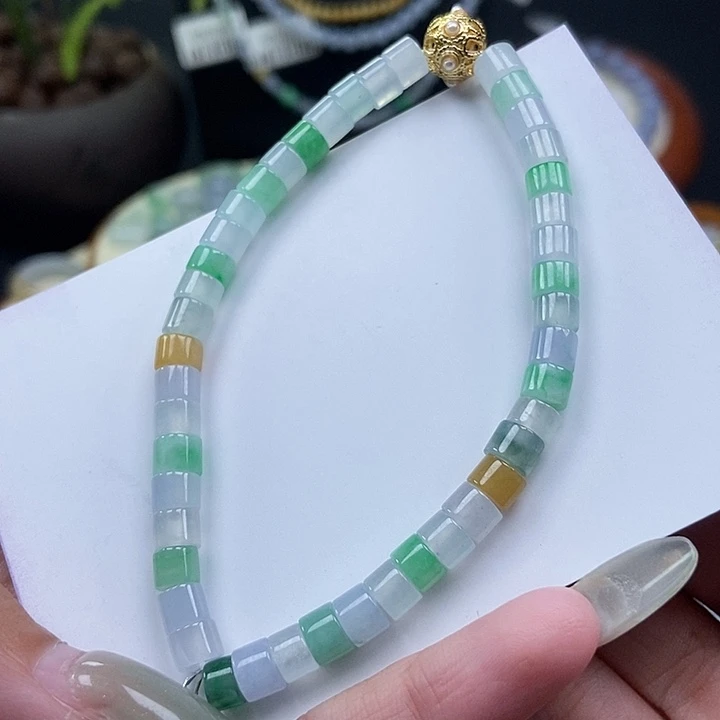 未镶嵌挂件翡翠珠链