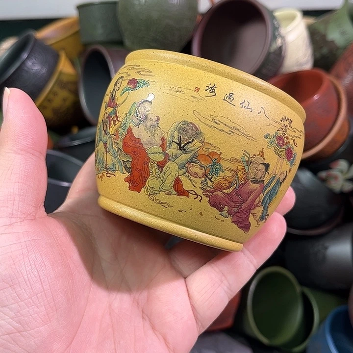 茶杯紫砂全手工紫砂主人杯