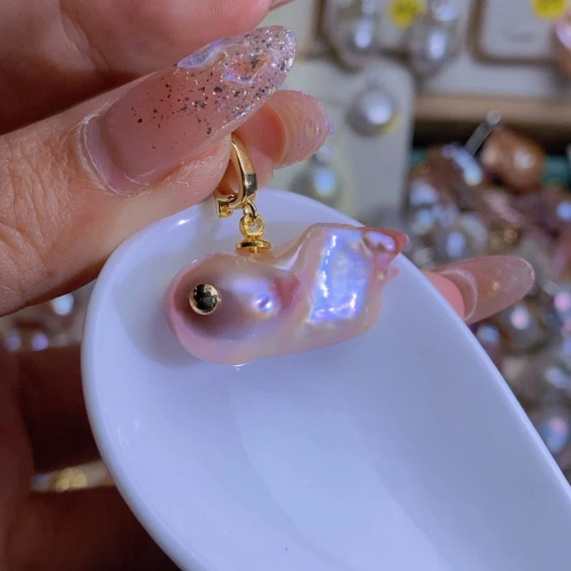 【闪购商品】淡水珍珠天然淡水珍珠合金