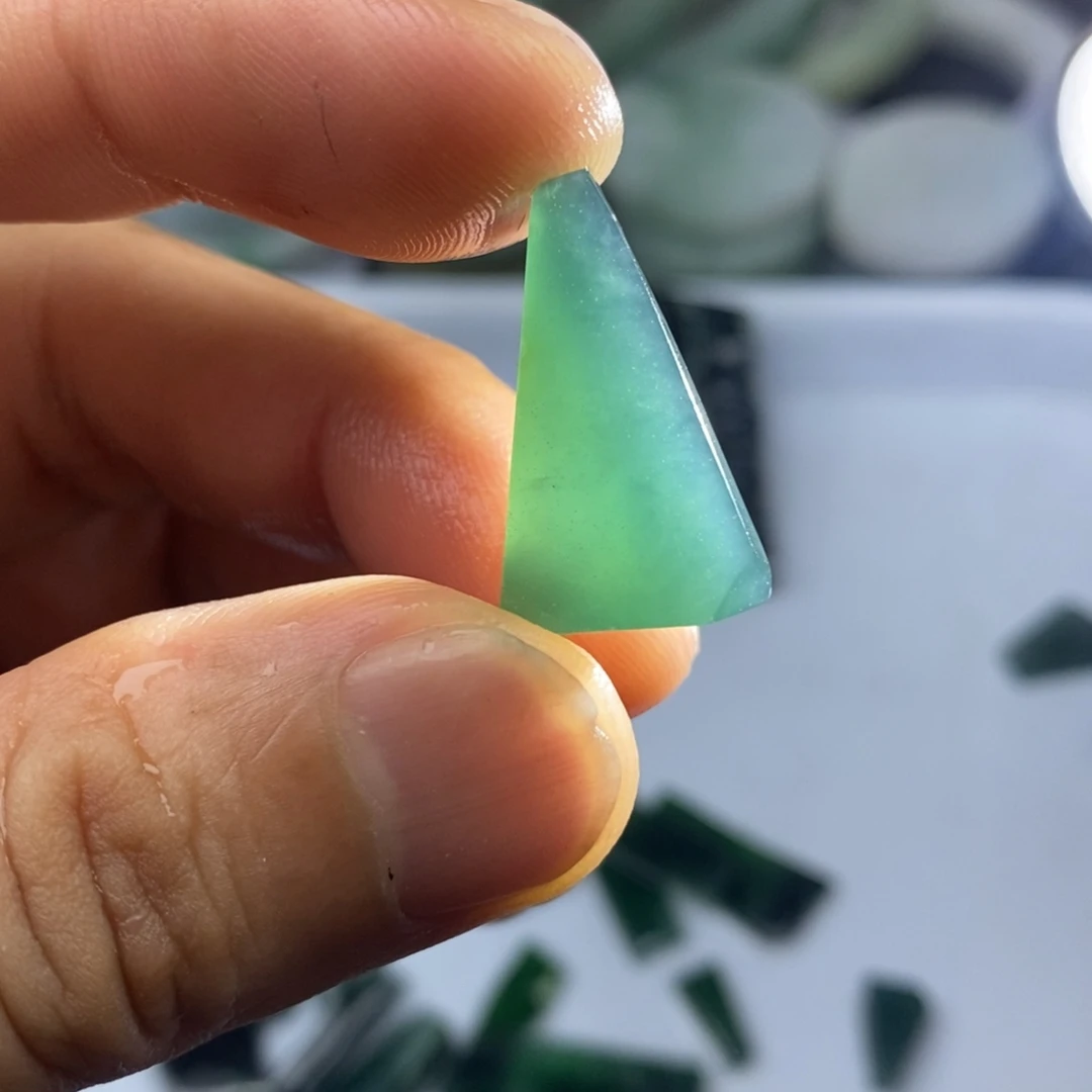 散珠翡翠翡翠料子危料