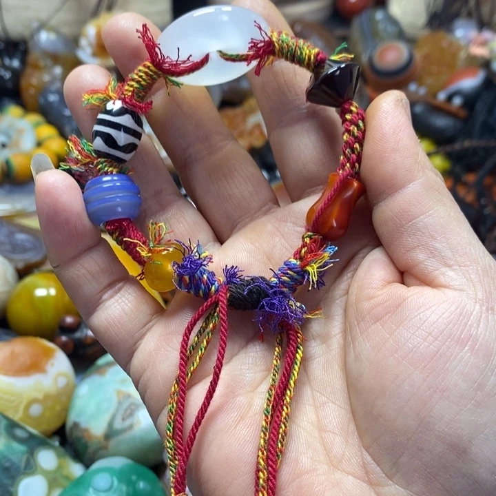 玛瑙/玉髓未镶嵌手链