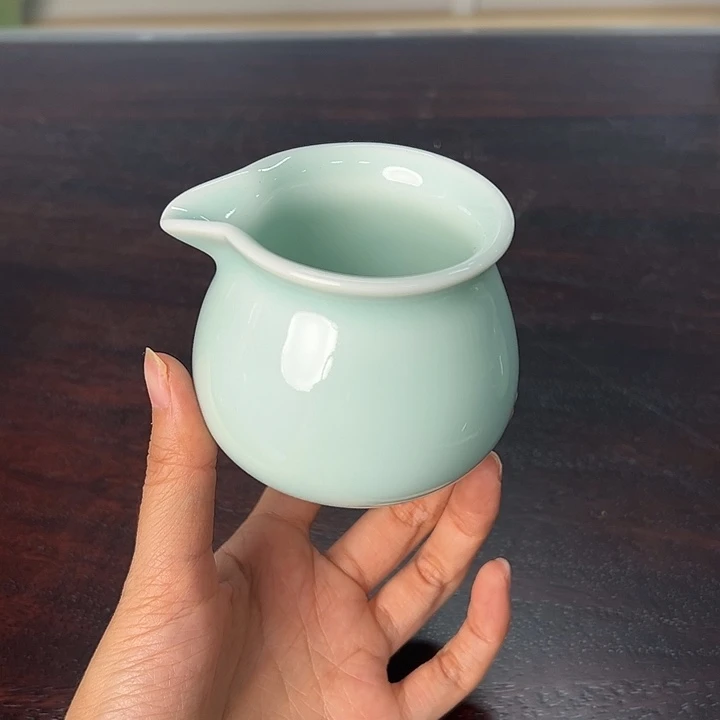 龙泉云间青瓷小米茶器