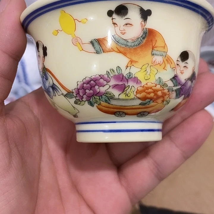 摆件景德镇陶瓷主人杯23444