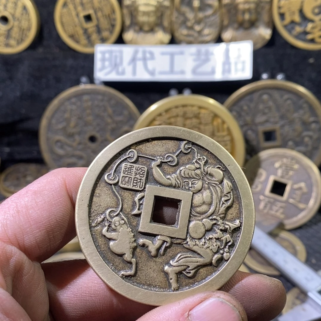 菩***铺铜翻砂铸造现代工艺品