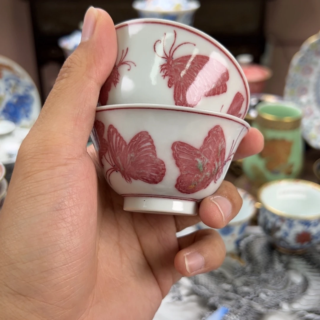 岁***好瓷片景德镇手工手绘陶瓷