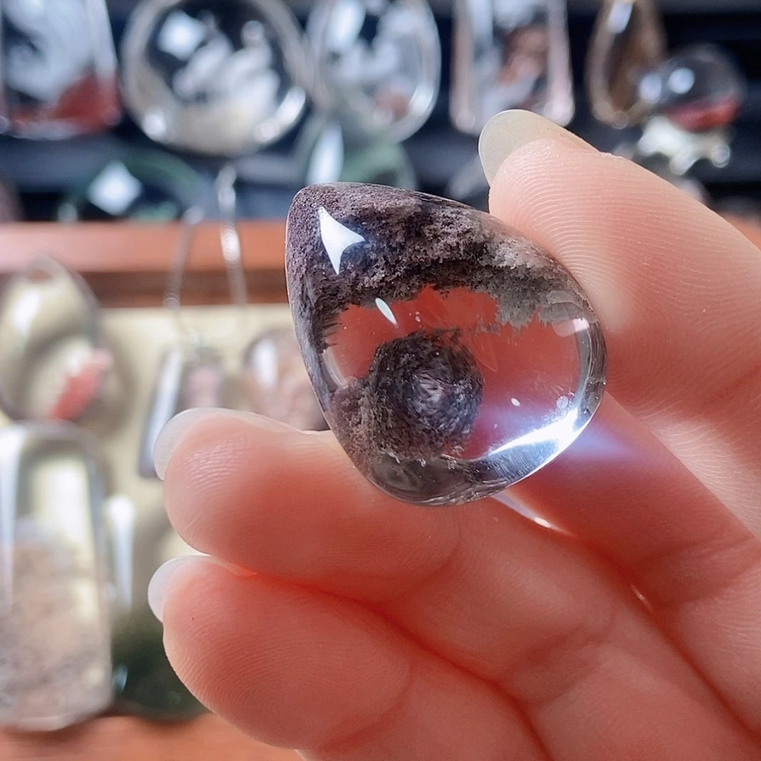 颈饰水晶未镶嵌紫幽灵
