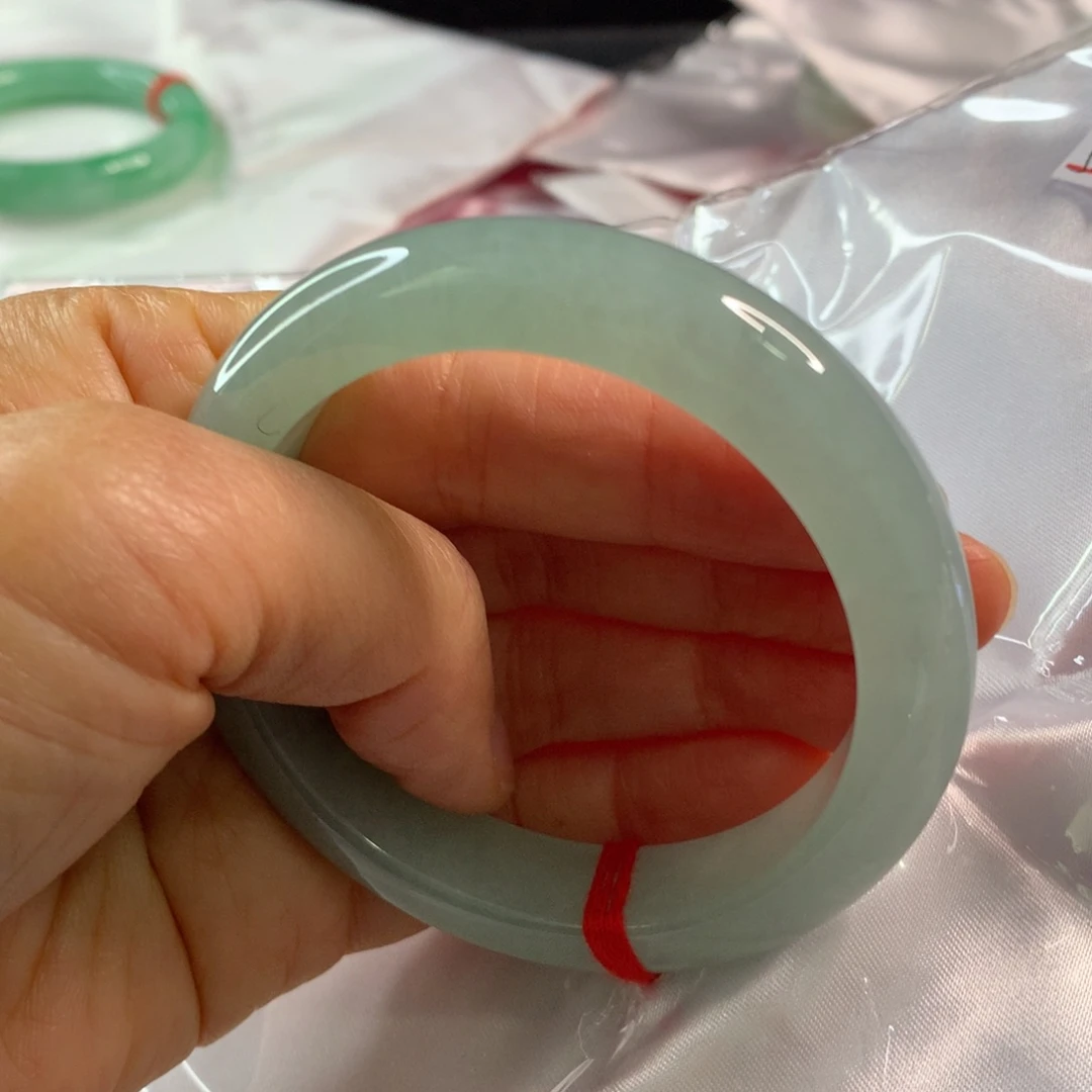 翡翠未镶嵌手镯翡翠手镯54