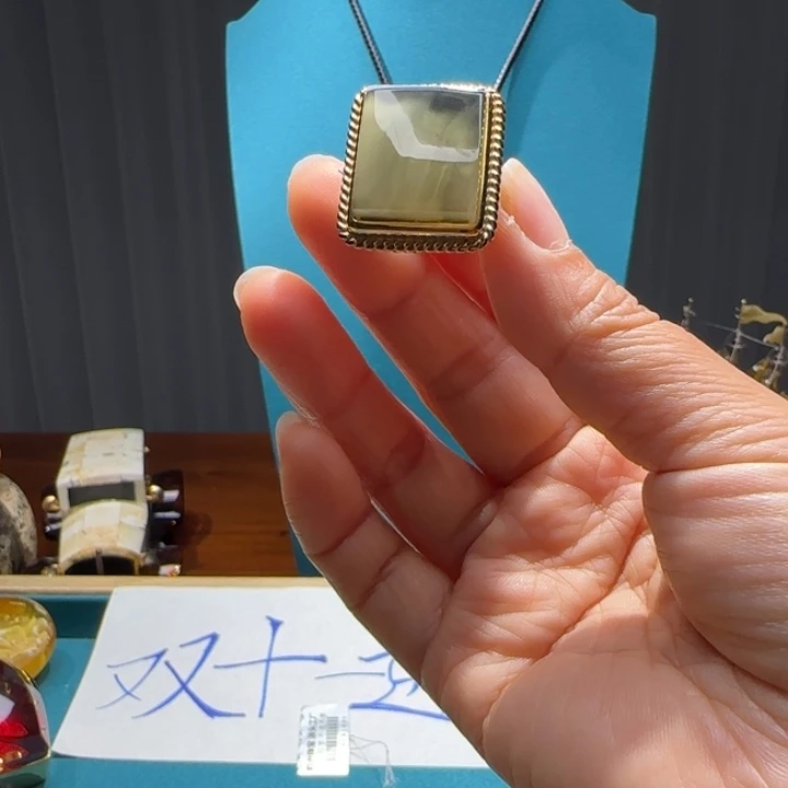 琥珀未镶嵌手链波兰设计款琥珀蜜蜡