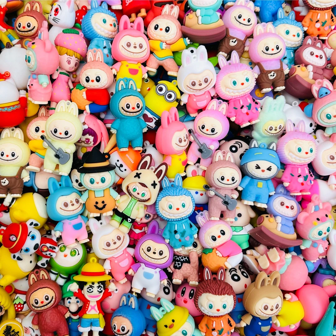 大号拉布布公仔【不挑款】玩偶卡通批发跑量价挂件摆件钥匙配饰