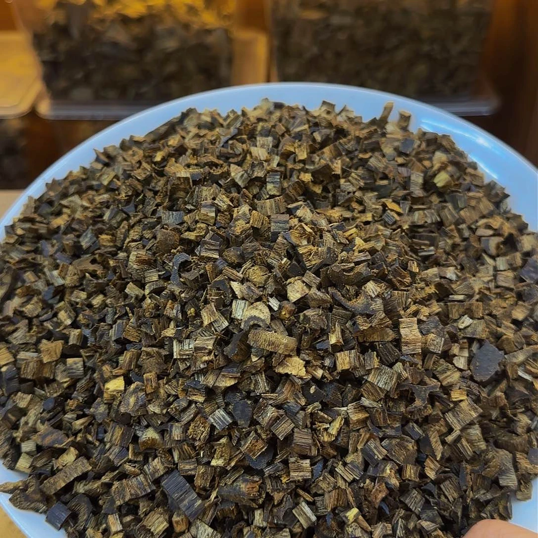 沉香碎屑沉香绿奇楠油叶子米粒30克