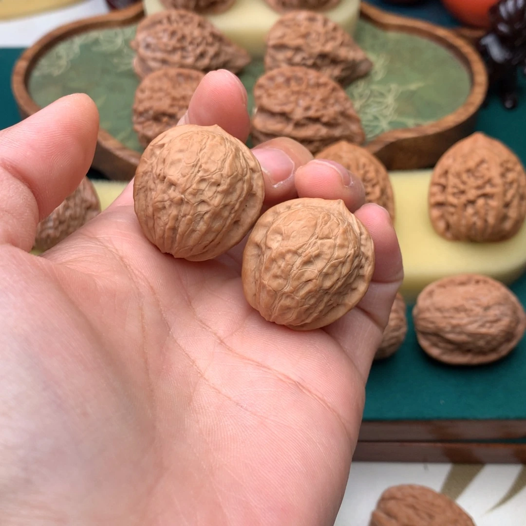 把件文玩核桃玲珑扇