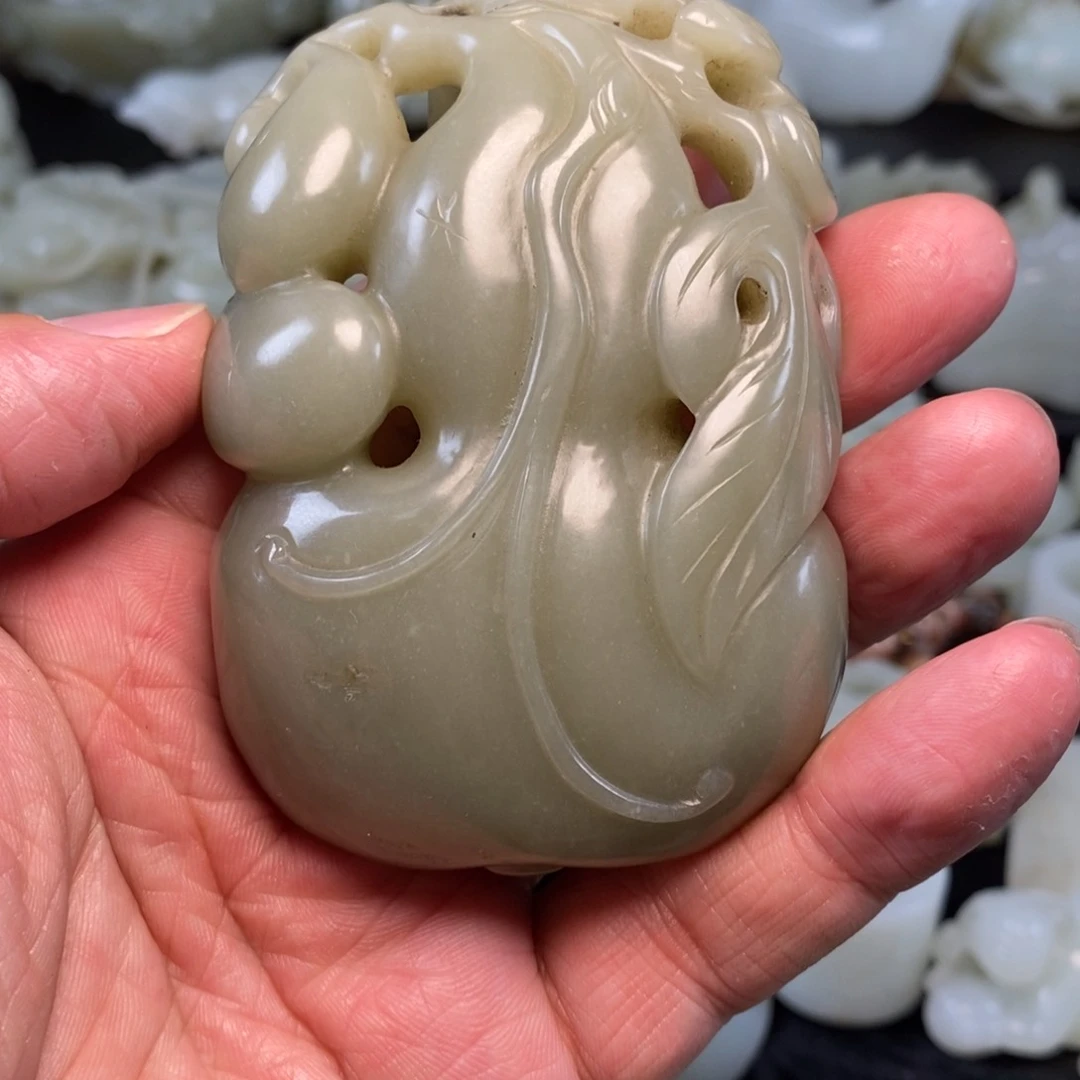 青花瓷茶杯带扣一个