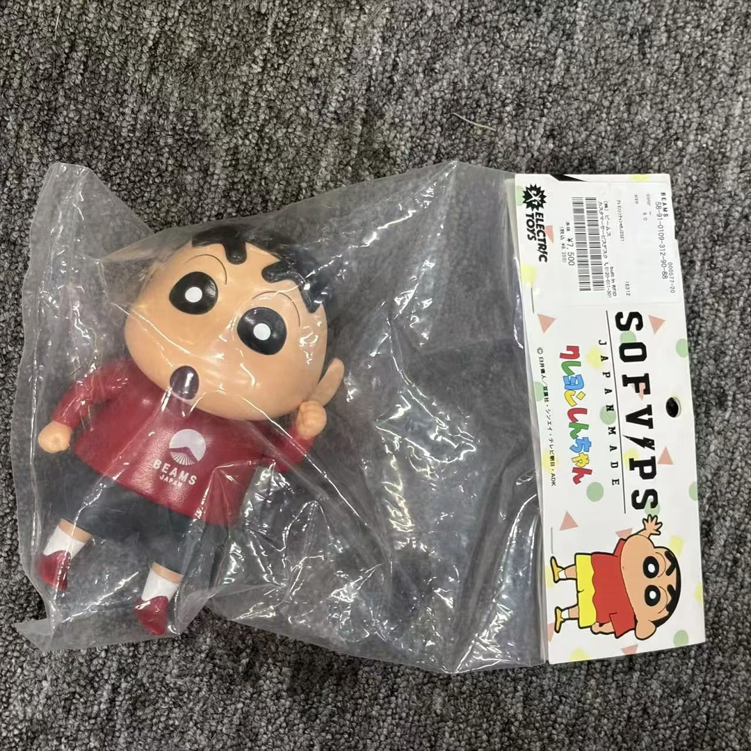 【白】蜡笔小新 胶 红色 一个 带头卡