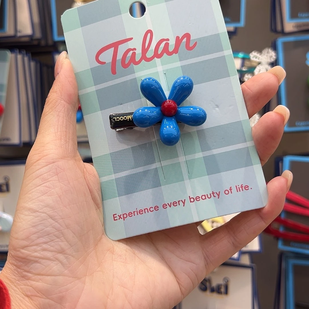 无非金属蓝色花花鸭嘴