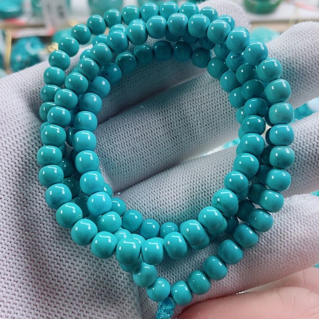 绿松石未镶嵌颈饰尺寸5.8