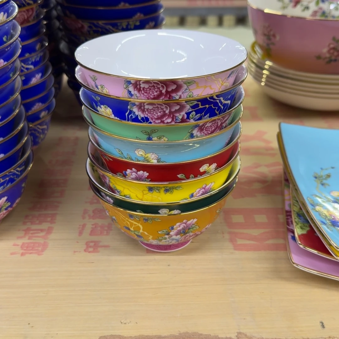 景德镇珐琅彩餐具