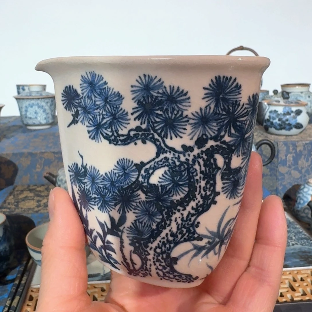 霖松堂松竹梅爱心公道杯