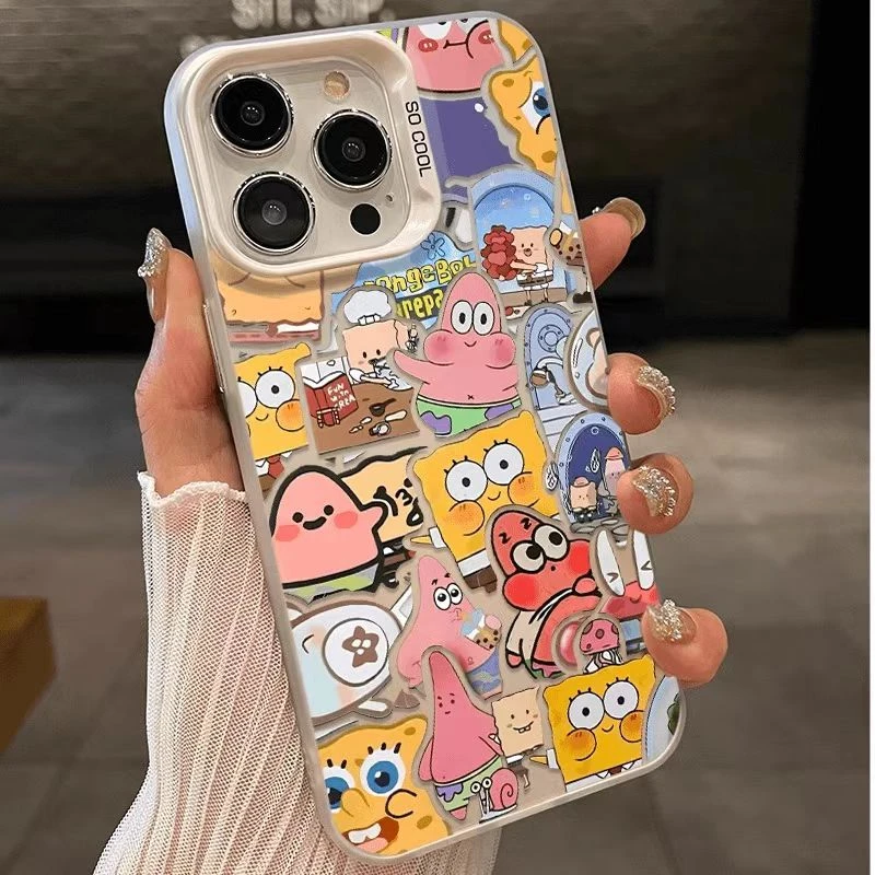 海绵宝宝适用于苹果16华为oppo小米15vivo荣耀oppo红米iphone17