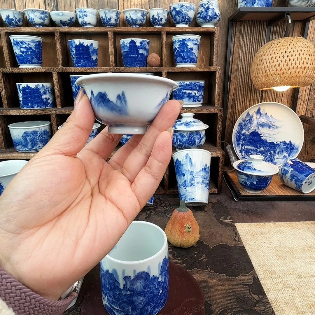 瓷片一笔一墨 叩玉山房