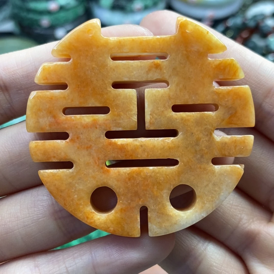 翡翠未镶嵌颈饰吊坠