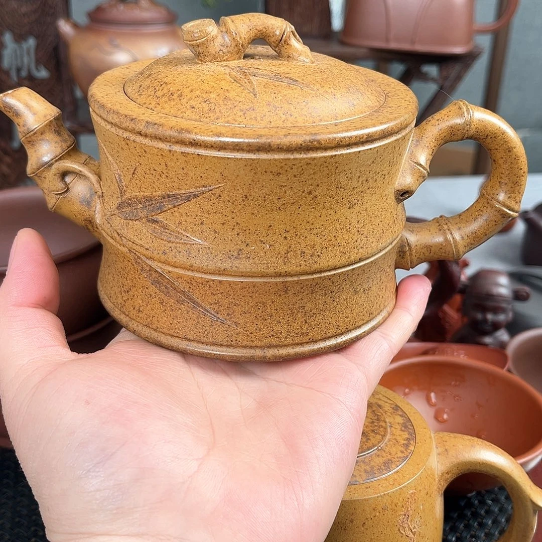 紫泥茶壶宜兴紫砂