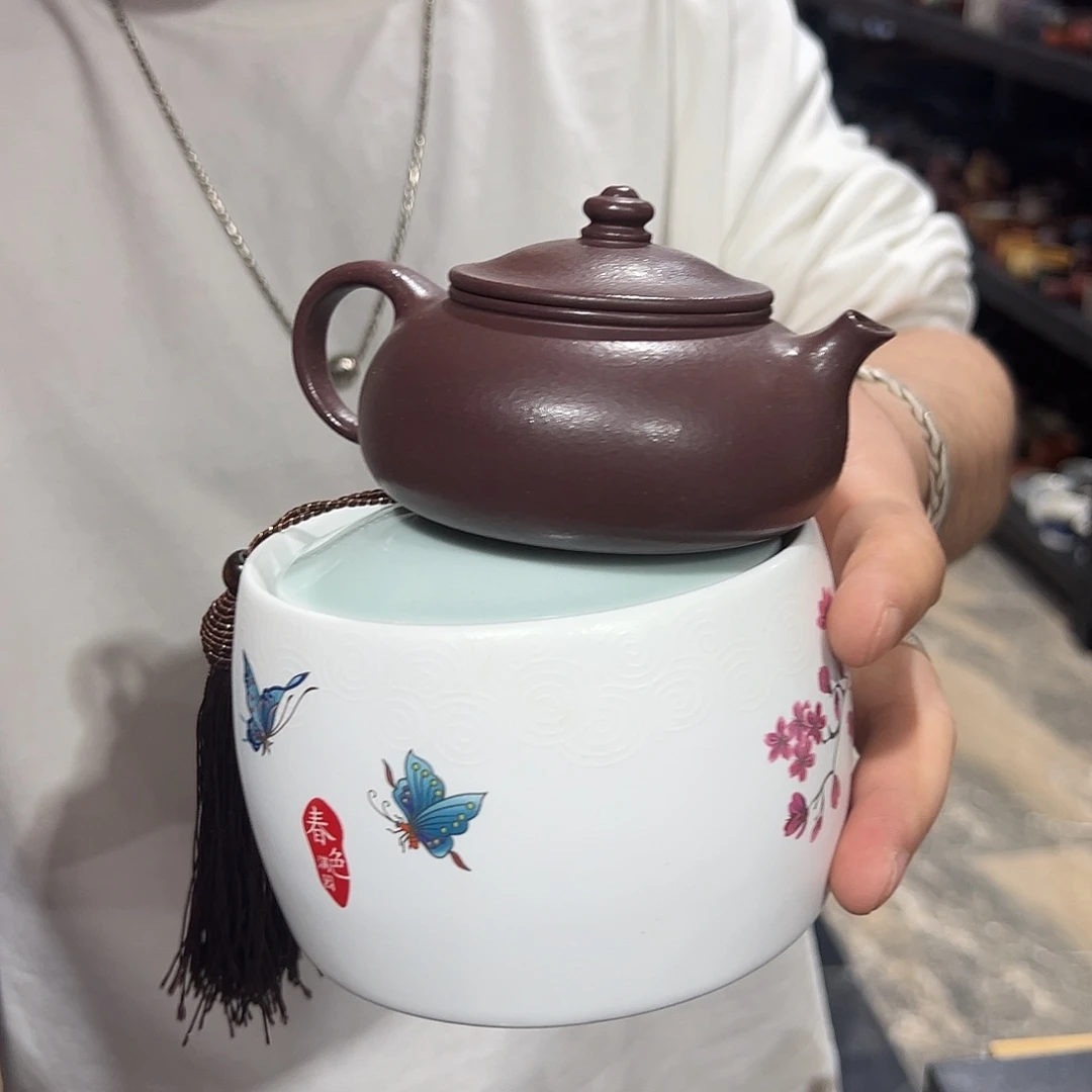 紫砂茶壶紫砂壶紫砂茶宠茶叶罐