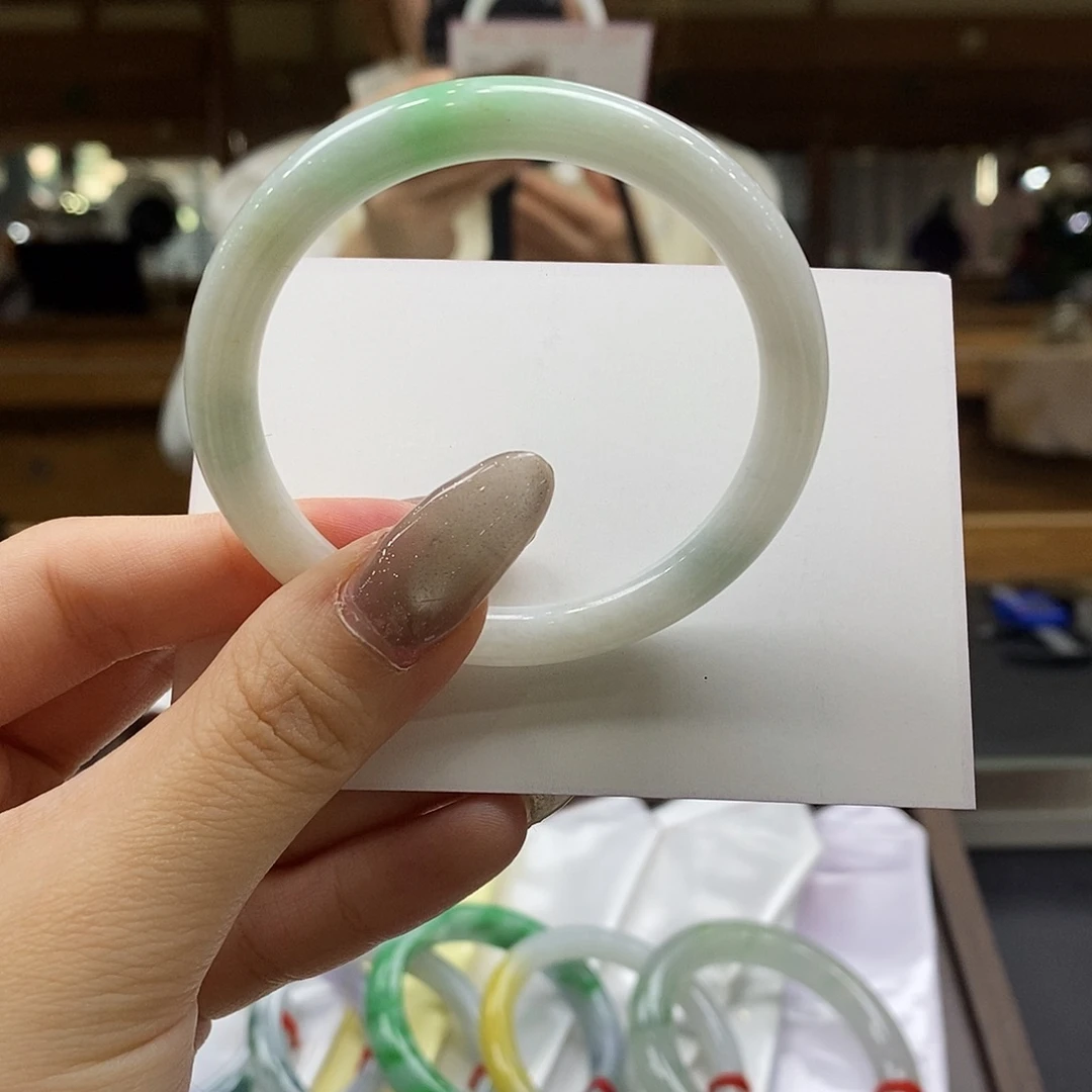 翡翠未镶嵌手镯51-53