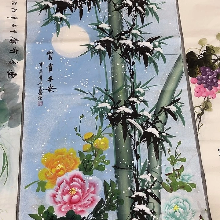 三个张画廊直播间！