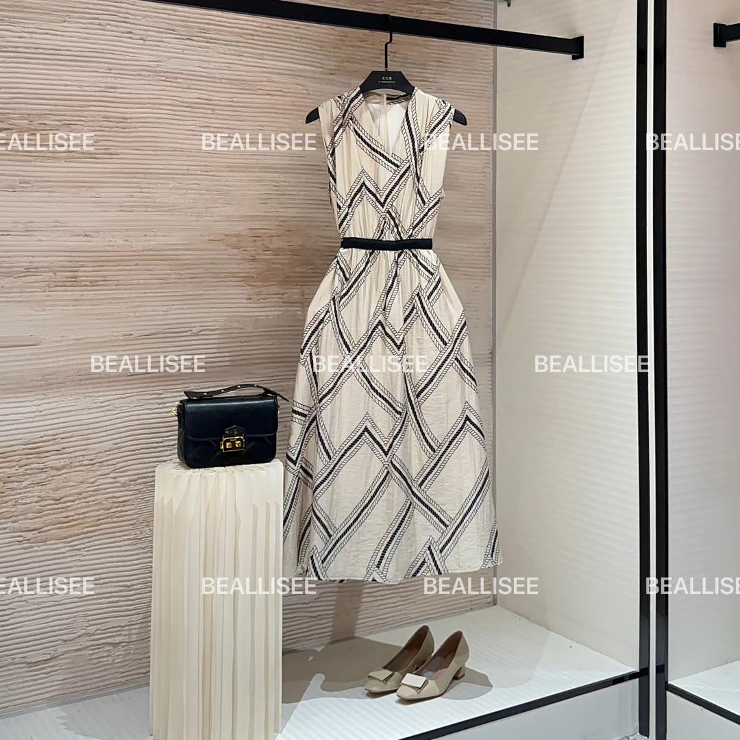 【宠粉价】夏季新款无袖显瘦国风时尚宽松连衣裙W-A834