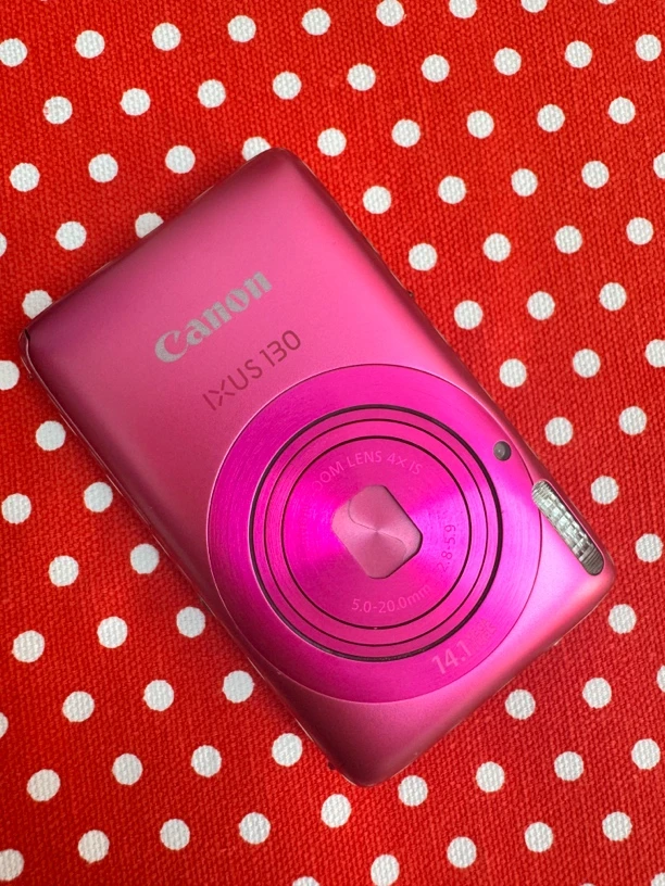 95新 Canon/佳能 ixus130 热门机皇冷白皮奶油肌网感十足