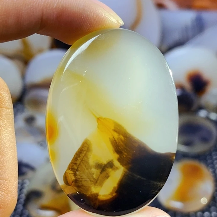 玛瑙/玉髓未镶嵌珠宝半成品