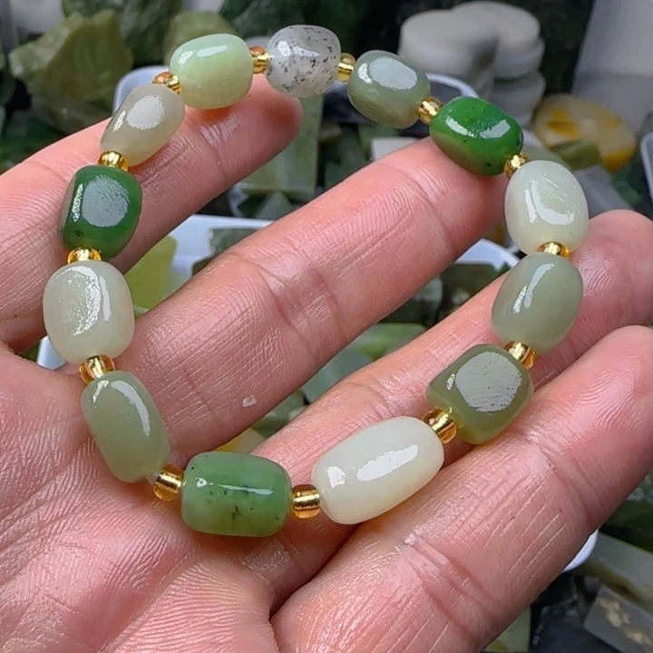 未镶嵌和田玉珠宝半成品